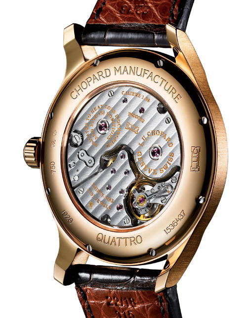 Chopard L.U.C Quattro : 9 jours de réserve de marche ! Chopard L.U.C Quattro : 9 jours de réserve de marche !