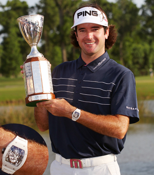 Bubba Watson portant sa RM038 Tourbillon