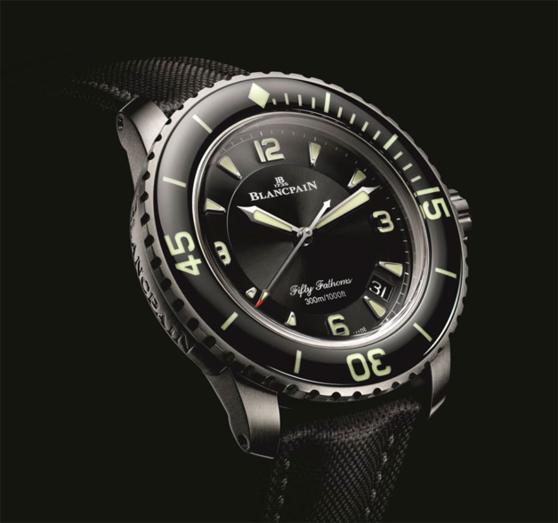 Blancpain Fifty Fathoms en titane 45 mm Blancpain Fifty Fathoms en titane 45 mm