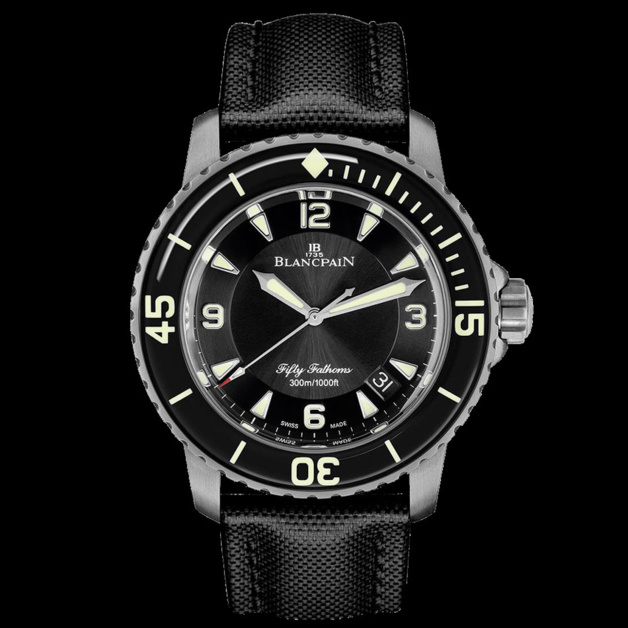 Blancpain Fifty Fathoms en titane 45 mm Blancpain Fifty Fathoms en titane 45 mm