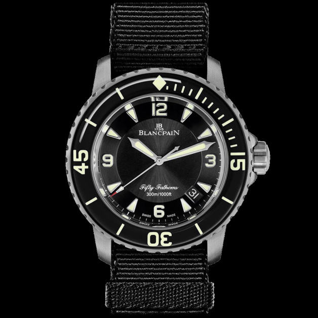 Blancpain Fifty Fathoms en titane 45 mm Blancpain Fifty Fathoms en titane 45 mm