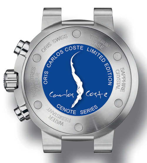 Oris Carlos Coste Limited Edition – Cenote Series : à bout de souffle Oris Carlos Coste Limited Edition – Cenote Series : à bout de souffle