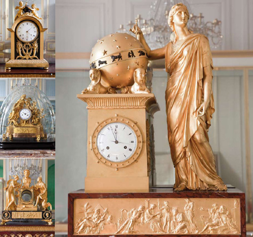 Rolex : mécène du Château de Fontainebleau finance la restauration d’horloges du 18 et 19ème siècle