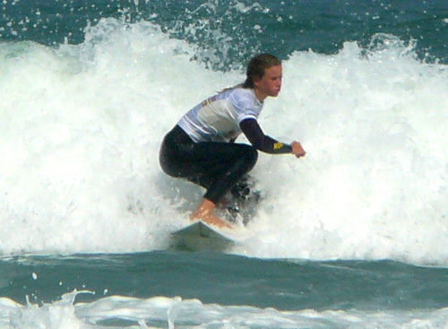 Swatch Girl Pro France : Swatch surfing in Hossegor !