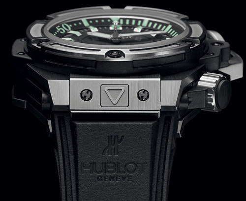 Hublot King Power Oceanographic 4000 : plongeuse abyssale Hublot King Power Oceanographic 4000 : plongeuse abyssale
