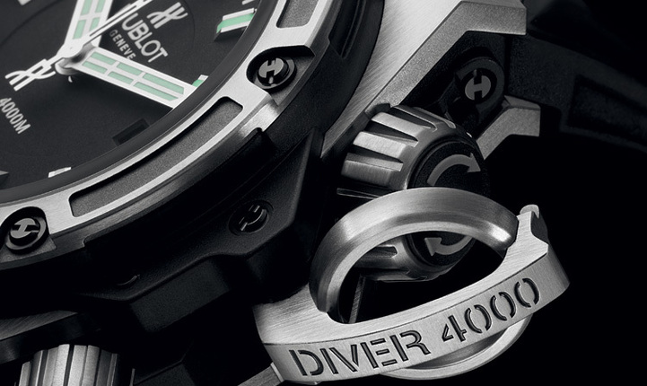 Hublot King Power Oceanographic 4000 : plongeuse abyssale Hublot King Power Oceanographic 4000 : plongeuse abyssale