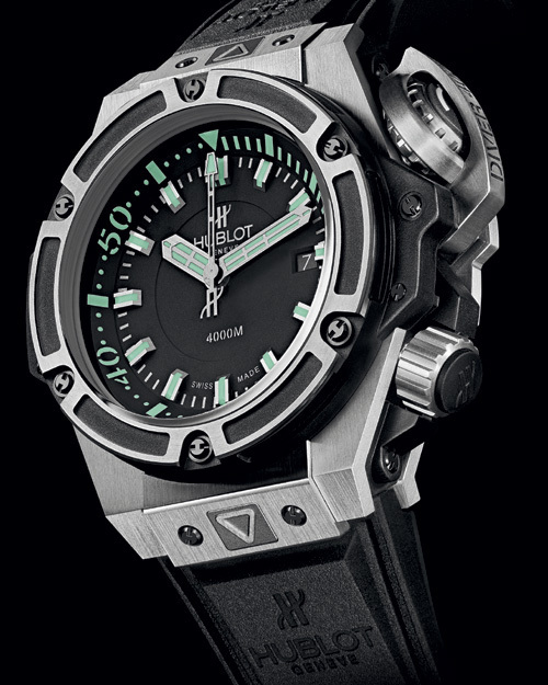 Hublot King Power Oceanographic 4000 : plongeuse abyssale Hublot King Power Oceanographic 4000 : plongeuse abyssale