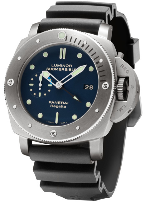 Panerai Luminor Submersible 1950 Regatta 3 Days Automatic Titanio : la montre des « gentlemen sailors »