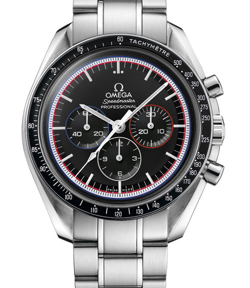 Omega Speedmaster Moonwatch « Apollo 15 » 40e Anniversaire : édition limitée aux couleurs de la mission Omega Speedmaster Moonwatch « Apollo 15 » 40e Anniversaire : édition limitée aux couleurs de la mission