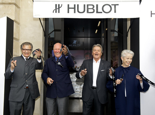 Hublot : inauguration officielle de sa boutique parisienne