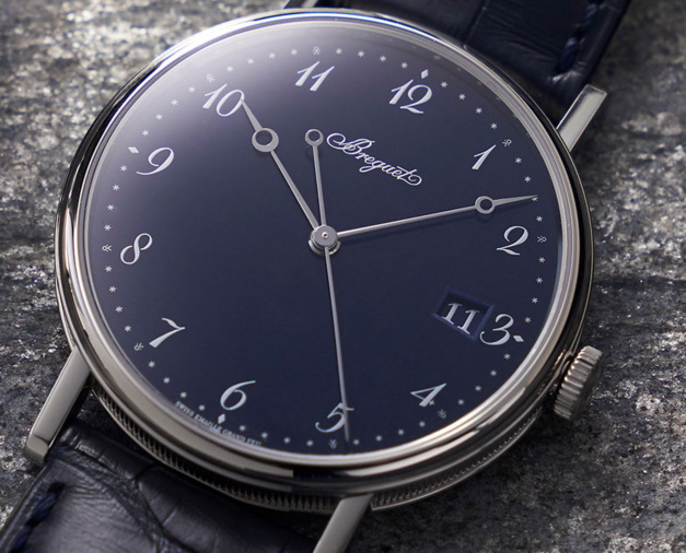 Breguet Classique 5177 émail grand feu bleu Breguet Classique 5177 émail grand feu bleu