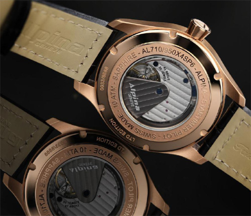 Alpina : une Startimer Pilot en or rose pour célébrer le cinquième anniversaire de la manufacture de Plan-les-Ouates Alpina : une Startimer Pilot en or rose pour célébrer le cinquième anniversaire de la manufacture de Plan-les-Ouates