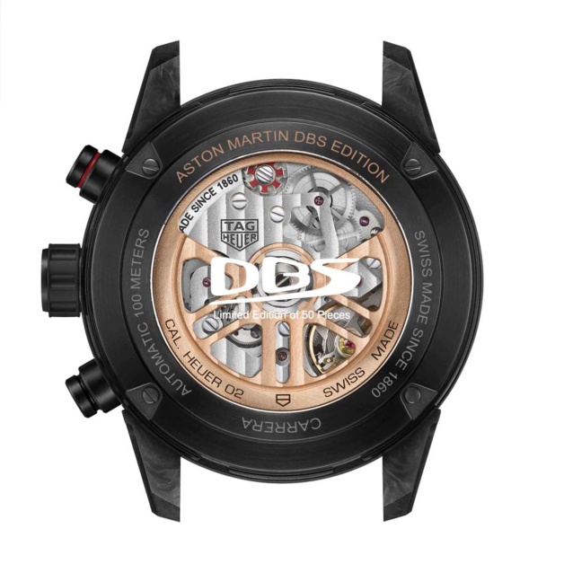 Aston Martin DBS Superleggera Edition Speciale TAG Heuer chrono Aston Martin DBS Superleggera Edition Speciale TAG Heuer chrono