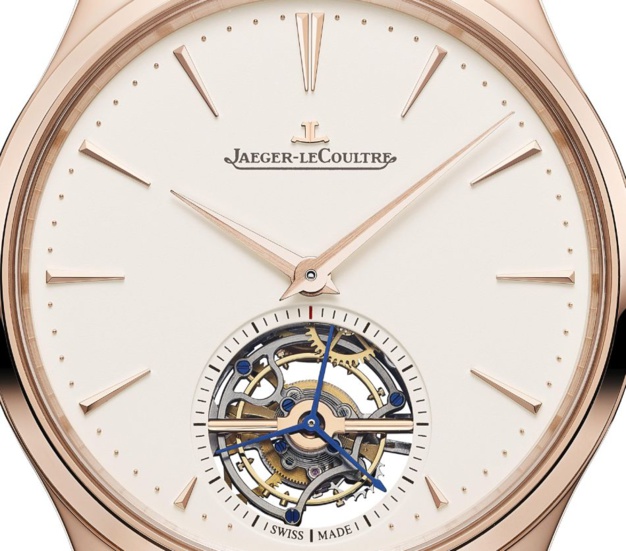 Jaeger-LeCoultre Master Ultra Thin Tourbillon or rose : haute horlo en toute discrètion