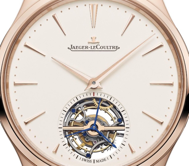 Jaeger-LeCoultre Master Ultra Thin Tourbillon or rose : haute horlo en toute discrètion Jaeger-LeCoultre Master Ultra Thin Tourbillon or rose : haute horlo en toute discrètion