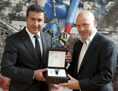 Antonio Calce et Didier Cuche Antonio Calce et Didier Cuche