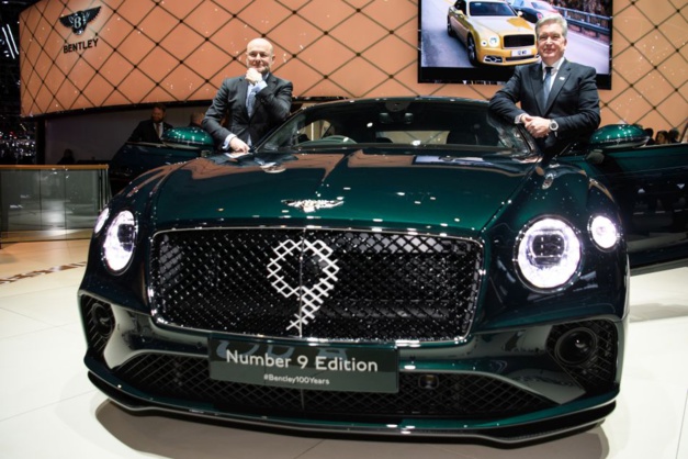Breitling Bentley Centenary Limited Edition : beau cadran en loupe d'orme Breitling Bentley Centenary Limited Edition : beau cadran en loupe d'orme