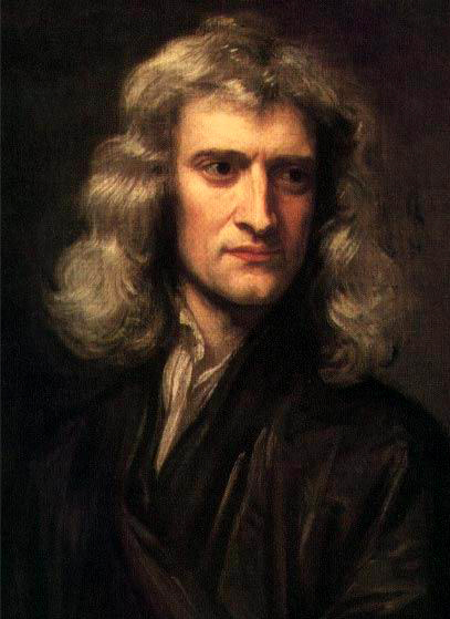 Portrait d'Isaac Newton