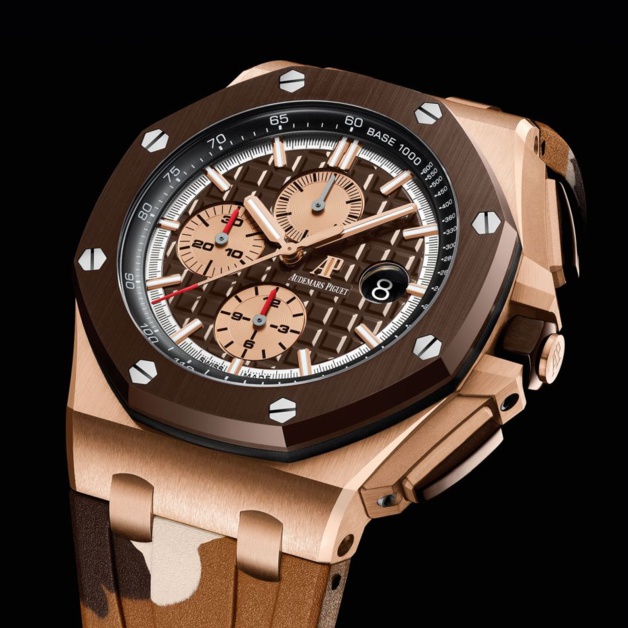 Audemars Piguet Chronographe Offshore camo or rose Audemars Piguet Chronographe Offshore camo or rose