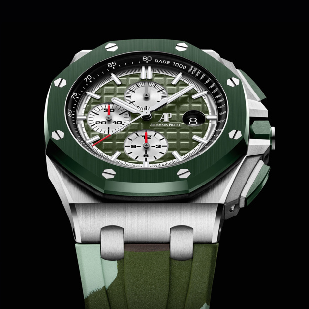 Audemars Piguet Chronographe Offshore camo acier Audemars Piguet Chronographe Offshore camo acier