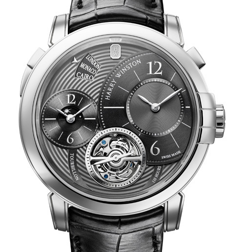 Harry Winston Only Watch 2011 : Midnight GMT Tourbillon