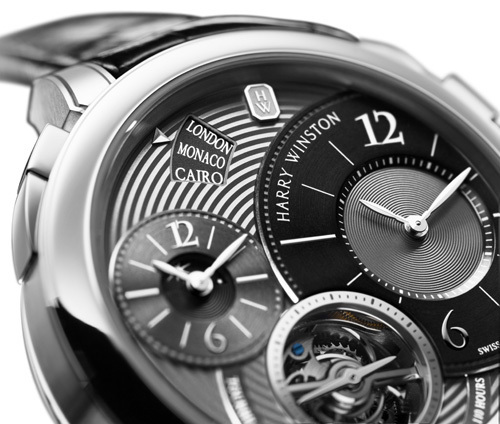 Harry Winston Only Watch 2011 : Midnight GMT Tourbillon