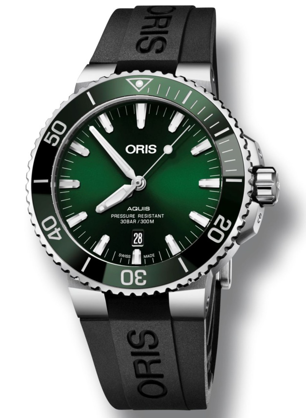 Oris Aquis Date "verte"