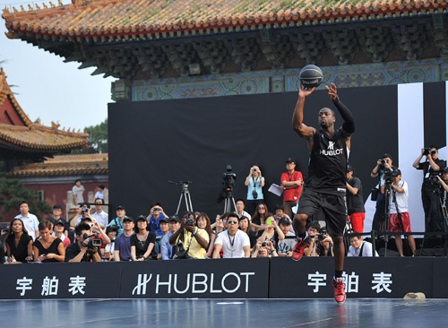 Hublot King Power Dwyane Wade : une présentation au cœur de la Cité Interdite de Pékin