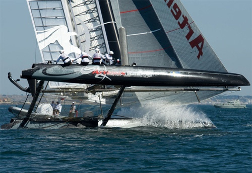 Cascais  - 34th America's Cup - Cascais 2011 - Race Day 6, copyright Ricardo Pinto