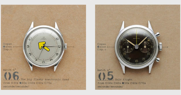 Seconde Seconde : des montres vintage avec un petit grain de folie Seconde Seconde : des montres vintage avec un petit grain de folie