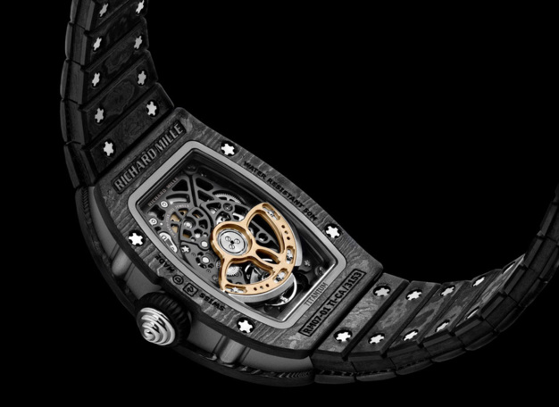 bracelet en carbon TPT pour la RM 07-01 Ladies bracelet en carbon TPT pour la RM 07-01 Ladies