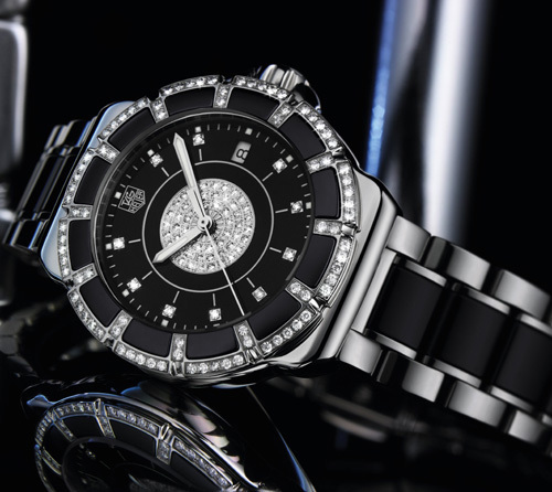 TAG Heuer Formula 1 Lady Steel and Ceramic pavée : le temps passe, les diamants restent…