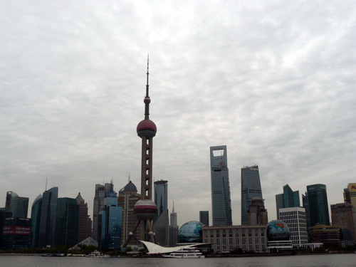 Vue sur Pudong (Shanghai)