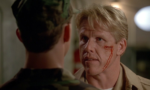 Gary Busey dans Piège en haute mer, DR Gary Busey dans Piège en haute mer, DR
