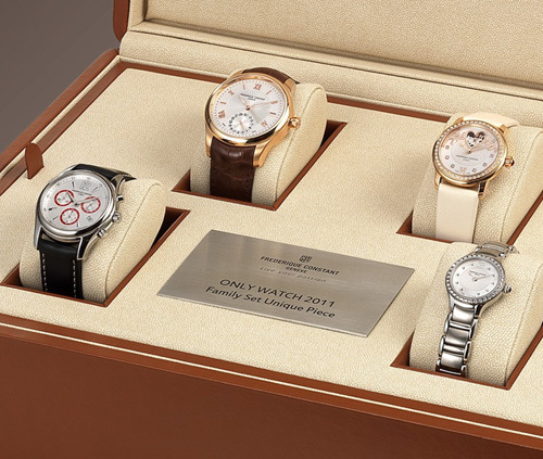Frédérique Constant : The Family SET « Only Watch 2011 » Frédérique Constant : The Family SET « Only Watch 2011 »