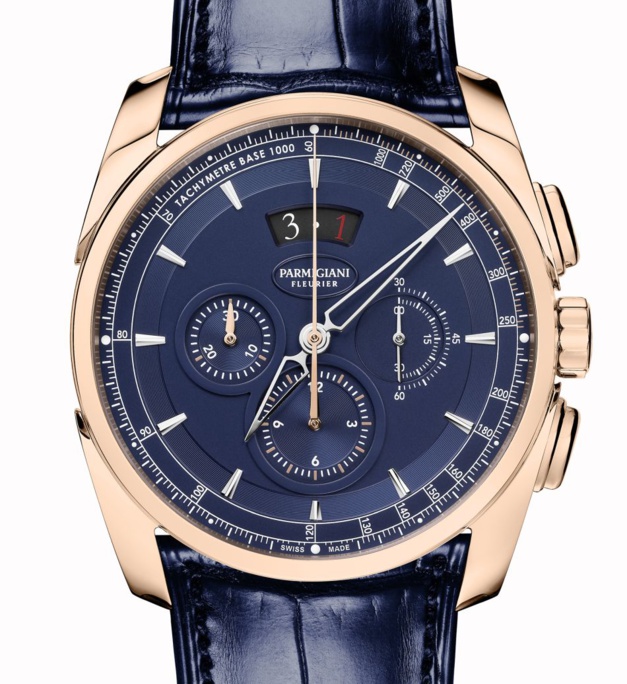 Parmigiani Fleurier Tonda Metrographe or rose et cadran bleu Parmigiani Fleurier Tonda Metrographe or rose et cadran bleu