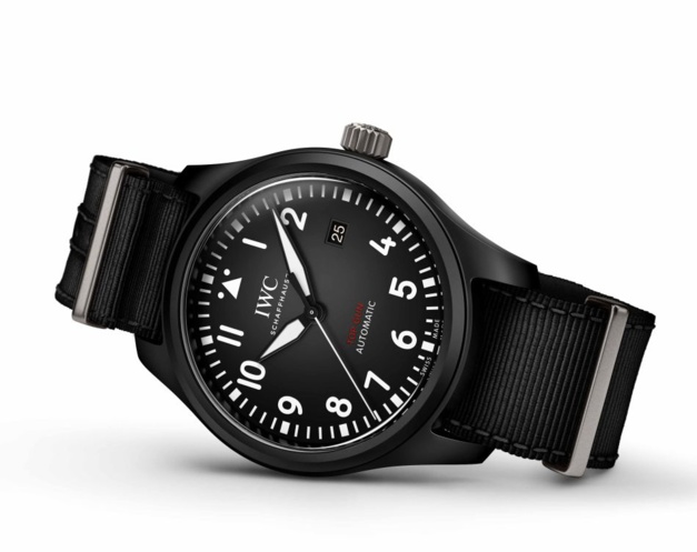 IWC Montre d'Aviateur Automatic TOP GUN céramique noire