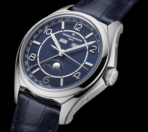 Vacheron Constantin FiftySix Calendrier complet et cadran bleu