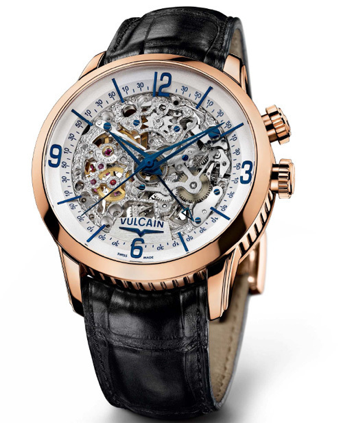 Vulcain Anniversary Heart Only Watch 2011 : modèle unique Vulcain Anniversary Heart Only Watch 2011 : modèle unique