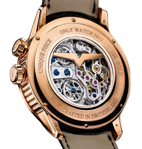 Vulcain Anniversary Heart Only Watch 2011 : modèle unique Vulcain Anniversary Heart Only Watch 2011 : modèle unique