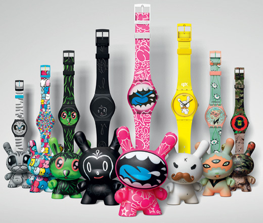 Swatch Kidrobot