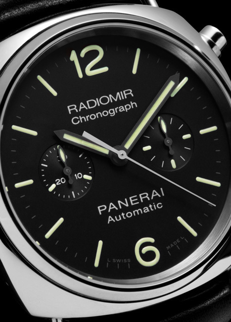 Panerai Radiomir Chronograph 42 mm PAM 369 : élégant chrono deux compteurs Panerai Radiomir Chronograph 42 mm PAM 369 : élégant chrono deux compteurs