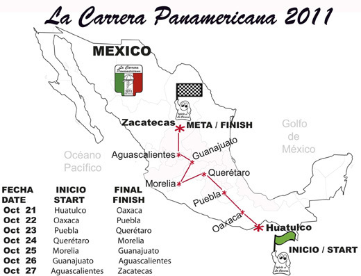 Carrera Panamericana : Frédérique Constant sponsor officiel de la 29ème édition