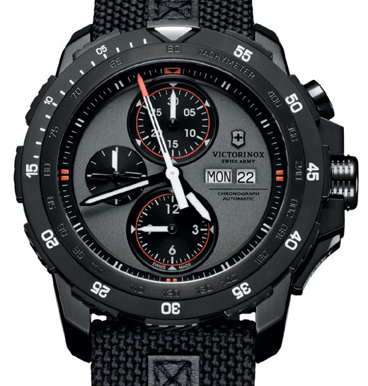 Victorinox Alpnach Mechanical Chronograph : un chrono viril et technique Victorinox Alpnach Mechanical Chronograph : un chrono viril et technique