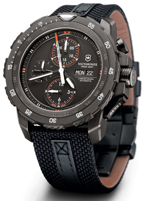 Victorinox Alpnach Mechanical Chronograph : un chrono viril et technique Victorinox Alpnach Mechanical Chronograph : un chrono viril et technique