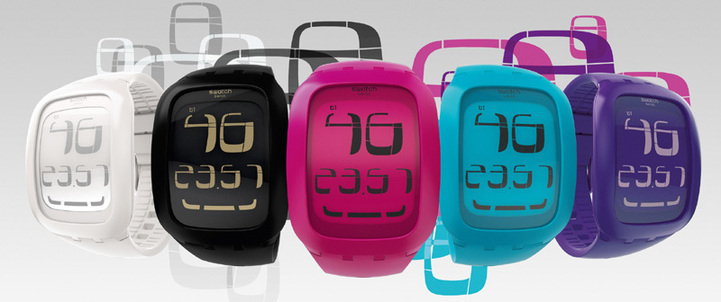 Swatch Touch 2011 : révolution tactile et colorée pour un garde-temps avant-gardiste