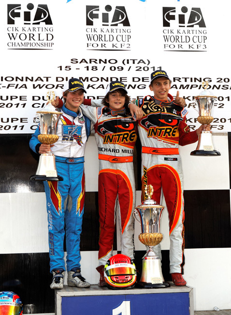 Charles Leclerc, au centre Charles Leclerc, au centre