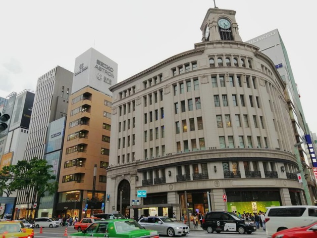 Waco department store Ginza Tokyo Waco department store Ginza Tokyo