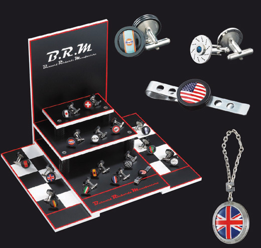 BRM : boutons de manchette, pince-cravate ou porte-clefs pour une nouvelle gamme d’accessoires BRM : boutons de manchette, pince-cravate ou porte-clefs pour une nouvelle gamme d’accessoires