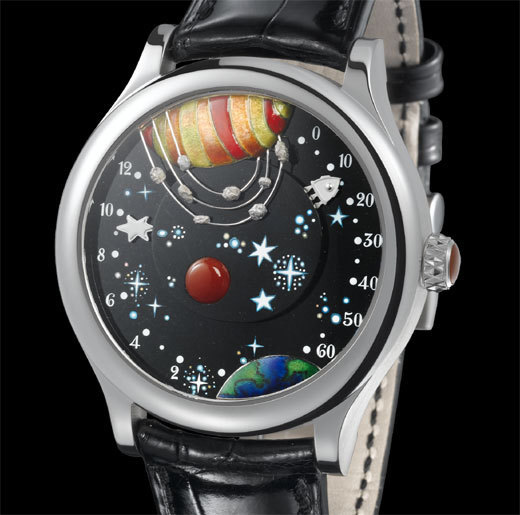 Van Cleef & Arpels Complication Poétique De la Terre à la Lune : pure merveille